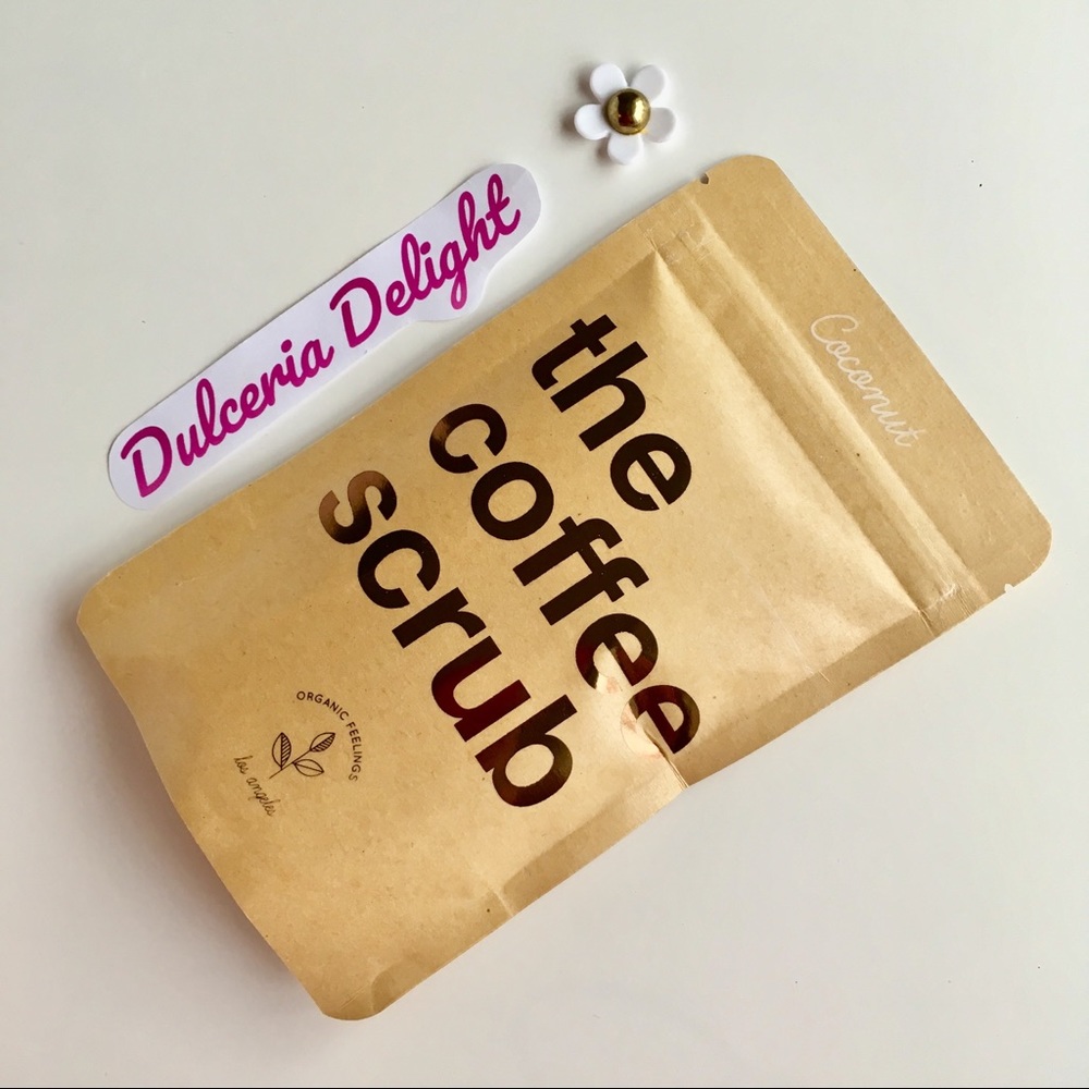 ✨Coconut Organic Coffee Scrub🌴